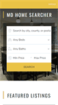 Mobile Screenshot of mdhomesearcher.com